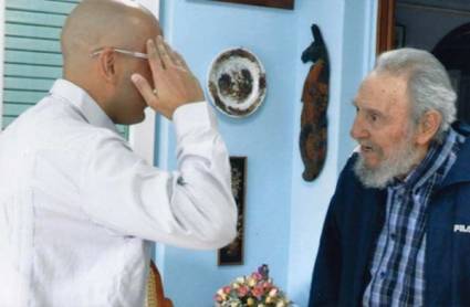 Encuentro entre Fidel Castro y el periodista venezolano Miguel Ángel Pérez Pirela