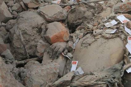 Derrumbe de edificio en Bangladesh