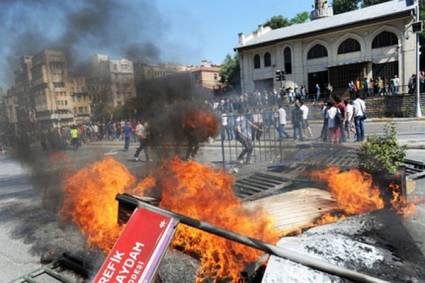 Manifestaciones en Turquía