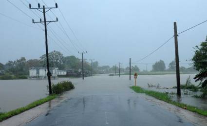 Intensas lluvias en Pinar del Río