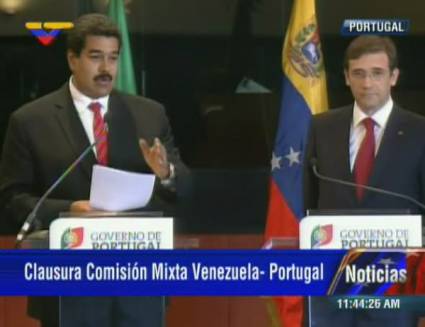 Venezuela y Portugal profundizan relaciones