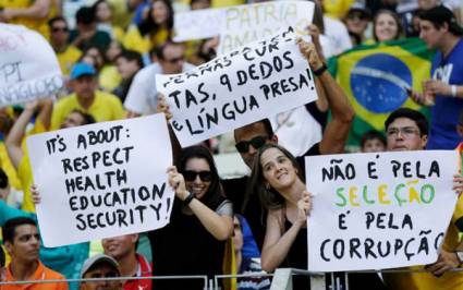 Jornada de protestas en Brasil