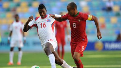 Portugal goleó 5-0 a Cuba