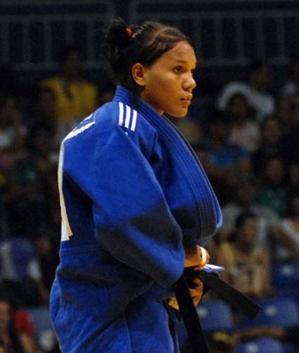 Onix Cortés, judoca cubana