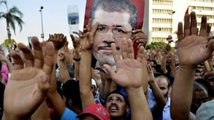 Partidarios de Mursi 