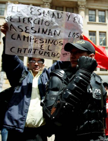 Protestas en Colombia