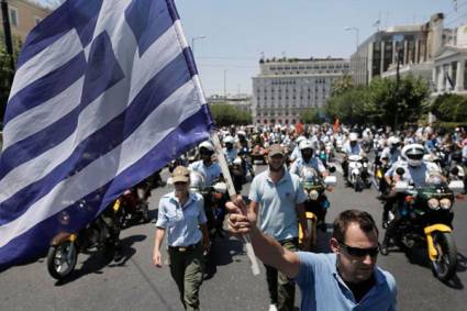 Huelga de tres días en Grecia