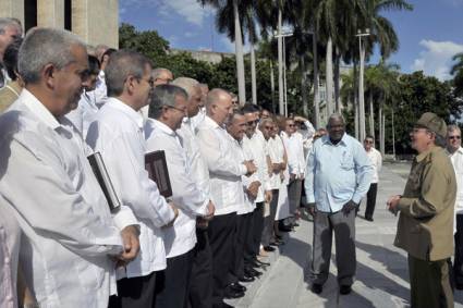 Juramentación de nuevos embajadores cubanos