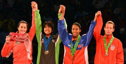 Yania Aguirre obtuvo la medalla de bronce