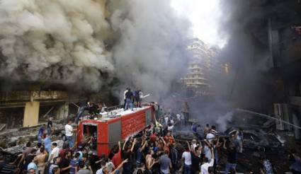 Coche bomba en Beirut