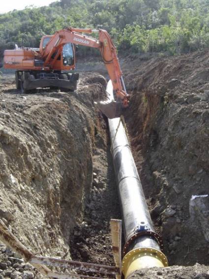 Conductoras de agua