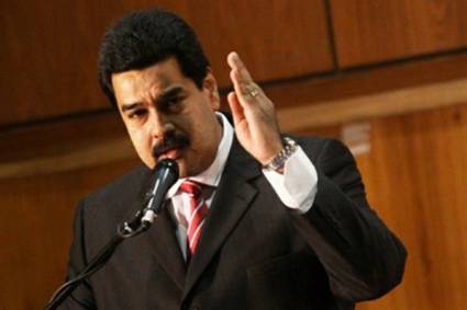 Presidente venezolano Nicolás Maduro
