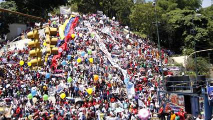 Marcha juvenil por Caracas