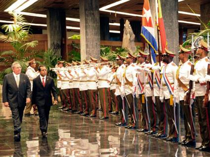 Recibió Raúl al Presidente de Timor-Leste   