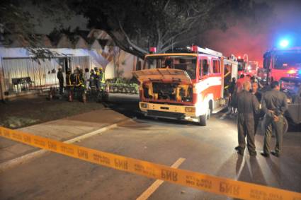 Incendio en Laboratorio de Química de la Universidad de La Habana