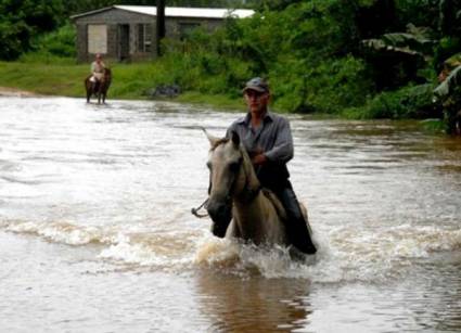 Lluvias en Villa Clara