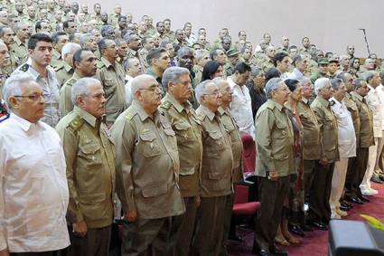 El acto fue presidido por el General de Ejército Raúl Castro Ruz