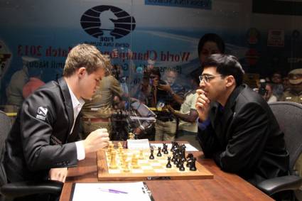 Carlsen y Anand por el título