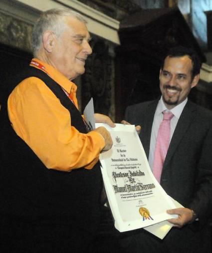 Raúl Garcés y Manuel Martín Serrano 