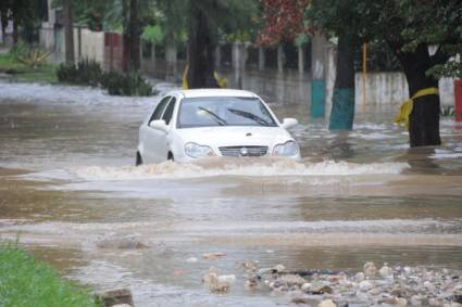 Lluvias intensas en Occidente