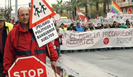 Protestas en el viejo continente