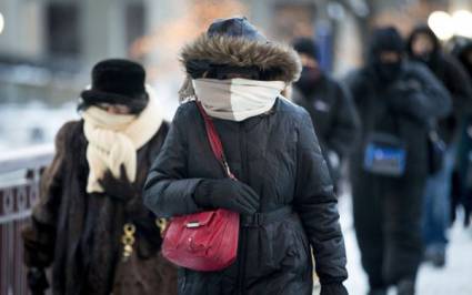 Temperaturas bajo cero en Estados Unidos