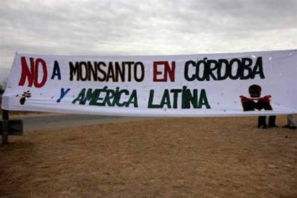protestas contra Monsanto en Argentina