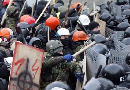 Manifestaciones en Ucrania