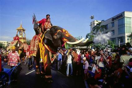 Festival del Elefante Laos
