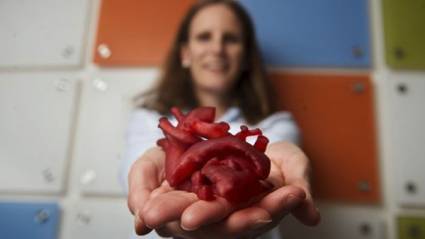 Corazones artificiales con impresoras 3D