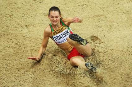 Ksenia Dziatsuk, de Belarus