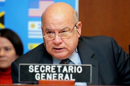 José Miguel Insulza, secretario general de la OEA 
