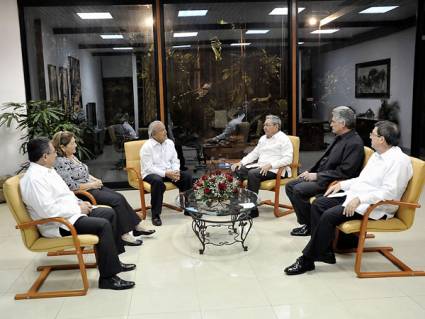 Sostuvo Raúl encuentro con el Presidente electo de El Salvador