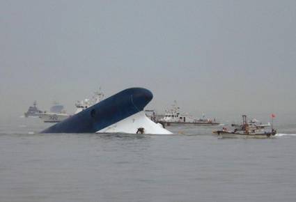 Naufragio del transbordador Sewol