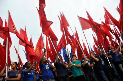 Desfile del Día Internacional de los Trabajadores