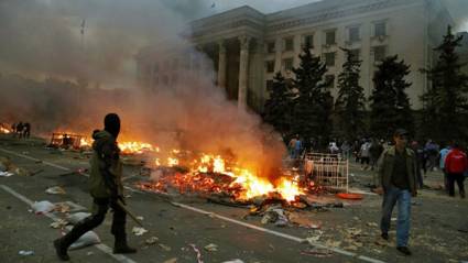 Enfrentamientos en Odesa