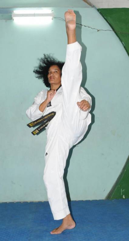 Laritza Columbié, Cinta Negra 5to Dan Taekwondo