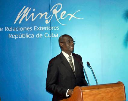 Embajador del Congo en Cuba