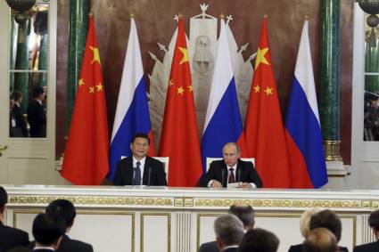 Presidentes de China y Rusia firmarán acuerdos