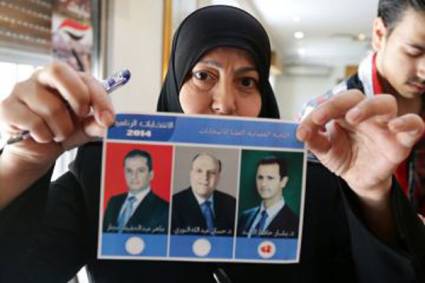 Masivas elecciones sirias