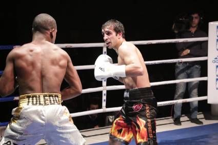 El doble medallista de plata mundial Yasnier Toledo