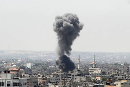 Ataques aéreos contra la franja de Gaza