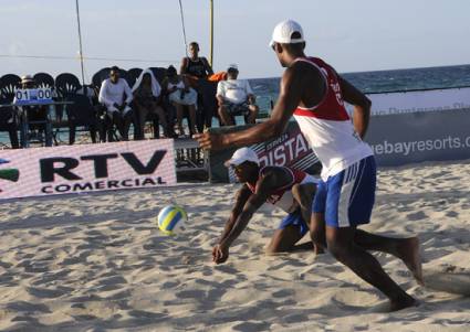 Dupla cubana de voleibol de playa