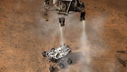 Robot de exploración espacial Curiosity