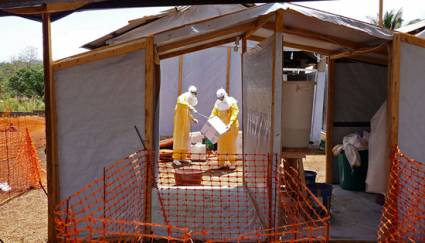 Ébola, al oeste de África