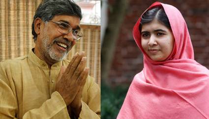 Nobel de la Paz premia lucha por los niños