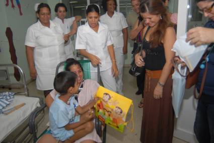 Donativo en el cardiocentro William Soler