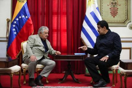 Mujica y Maduro