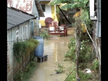 Lluvia intensa en Baracoa