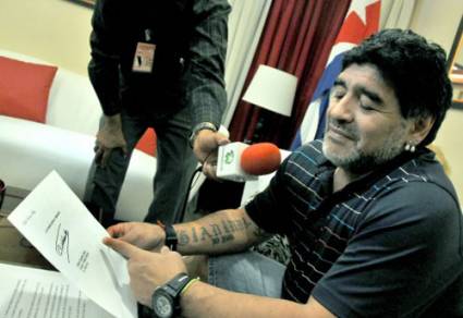 Carta a Maradona